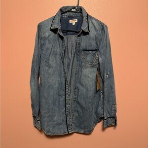 True Religion Blue chambray